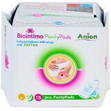 Biointimo Anion în fiecare zi intimități cu aripi 15 buc