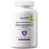 Aliver Nutraceutics Resveratrol 250 mg 60 Kapseln