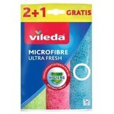 Vileda Ultra Fresh micro prosoape 2+1pcs