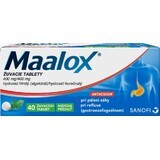 Maalox masticabil 40 comprimate