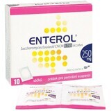 Enterol 250 mg pulbere pentru suspensie orală, săculeți 10 buc