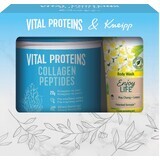 Pachet cadou Vital Proteins Peptide de colagen 567g + gel de duș Kneipp 200ml