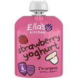 Ella's Kitchen Fresas ecológicas con yogur 90 g