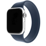 Elastic curea de silicon curea de silicon pentru Apple Watch 42/44/45mm albastru dimensiune L