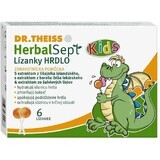 Dr. Theiss HerbalSept Kids Throat Lollipops 6 buc