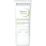 Bioderma Sébium Global cremă eficientă pentru toate cauzele de acnee 30 ml