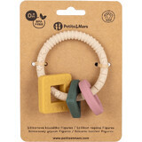 Petite&Mars Silicone Teether Figuri 0m+