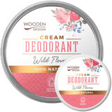 Wooden Spoon Deodorant cremă naturală Flori sălbatice 60 ml