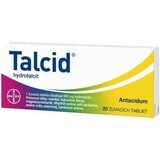 Talcid 500mg comprimate masticabile 50 buc