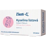 Elasti-Q Acid folic 800 μg, 30 comprimate