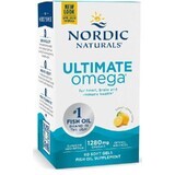 Ultimate Omega 1280 mg, Zitrone 60 Kapseln Nordic Naturals