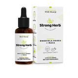 Adaptogenen RHODIOLA ROSEA + MACA 30 ml Sterke Hennep