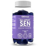 Geluri pentru un somn mai bun CBD + melatonină 180 g (60 bucăți) CBDmed