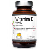 Vitamina D3 4000 UI 300 cápsulas Kenay