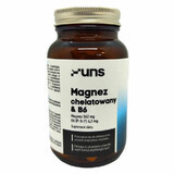 Magneziu chelat + B6 (P-5-P) 90 capsule UNS