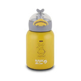 Bouteille en acier inoxydable à isolation thermique We Care, jaune, 350 ml, Nava