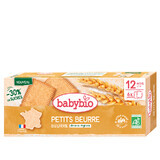 Organic Petite Beurre biscuits with butter for children, +12 months, 120 g, Babybio