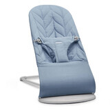 Balansoar Bliss cu aspect delicat de petala, 3,5 - 13 kg, Blue, BabyBjorn