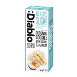 Coconut caramel and peanut biscuits, 100 g, Diabo