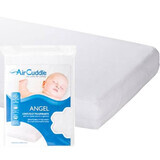 Cearsaf 3D Mesh Alb Angel, 63x125x14 cm, Air Cuddle