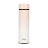 Stainless steel vacuum flask, pink, 400 ml, Reer