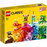 Monstri creativi Classic, 4+ ani, 11017, Lego