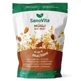 Musli cu mix de nuci, 400 g, Sanovita