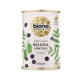 Beluga Bio Schwarze Linsen, 400 g, Biona