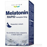 Melatonină complex RAPID 5mg SALUTEM 1×100 tbl