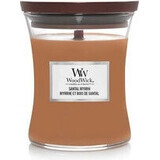 WoodWick Sandalwood Myrrh Medium Candle 1×275 g, bougie parfumée