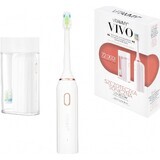 VITAMMY VIVO Pink Sonic Toothbrush with box, white 1×1 pc, sonic toothbrush