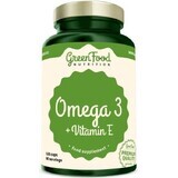 GreenFood Nutrition Omega 3 + Vit E 120cps 1x12020 cps