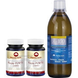 Pharma Activ Reishi forte 1000 ACTION cps 2x90 buc + Argint coloidal Ag100 10ppm 500 ml, 1x1 set