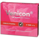 Cobeco comprimate afrodisiace Venicon Women 1×4 tbl, pentru femei