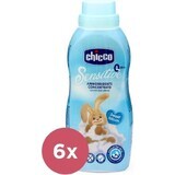 6x CHICCO Balsam de rufe concentrat Sweet Powder 750 ml (6x30 spălări) 6×750 ml, balsam de rufe