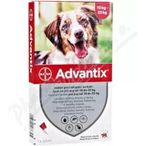 Advantix Spot-on pentru câini de la 10 la 25 kg 1×2,5 ml, pipetă