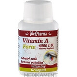 MedPharma Vitamina A 6000 U.I. Forte 1×67 cps, supliment alimentar