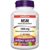 WEBBER NATURALS MSM 1000 mg BONUS 1×160 tbl, supliment alimentar