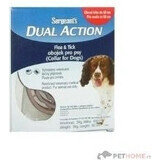 Sergenți Dual Action Dog 1×50 cm, zgardă pentru câini și pisici