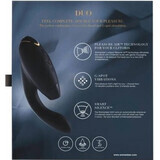 Womanizer DUO BLUEBERRY 1×1 buc, stimulator clitoridian