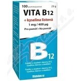 Vitabalans VITA B12 + acido folico 1×100 tbl, vitamina B12