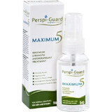 Perspi-Guard MAXIMUM 5 1×50 ml, antitranspirante