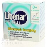 Libenar Soluție salină multifuncțională 15×5 ml, soluție izotonică