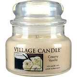 Village Candle Lumânare parfumată în sticlă - Creamy Vanilla - Înghețată de vanilie, mici 1×1 buc, lumânare parfumată