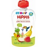 HiPP HiPPis 100% fruit HiPPis apples bananas strawberries 1×100 g, fruit snack