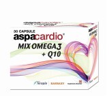 Aspacardio Mix Omega3 + Q10, 30 capsule, Terapia