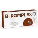 VULM B-KOMPLEX 1×20 tbl, Nahrungsergänzungsmittel