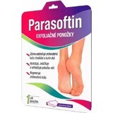 PARASOFTIN Manșoane de exfoliere 1×1 set, soluție și șosete