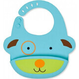 Zoo silicone bib Dog 1×1 pc, silicone bib