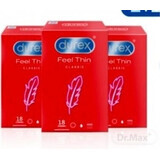 DUREX Feel Thin Extra Glijmiddel verpakking 1×54 stuks, condooms